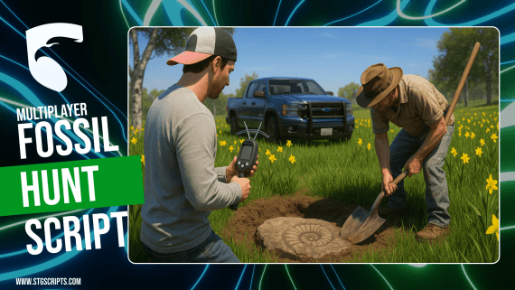Multiplayer Fossil Hunt Job