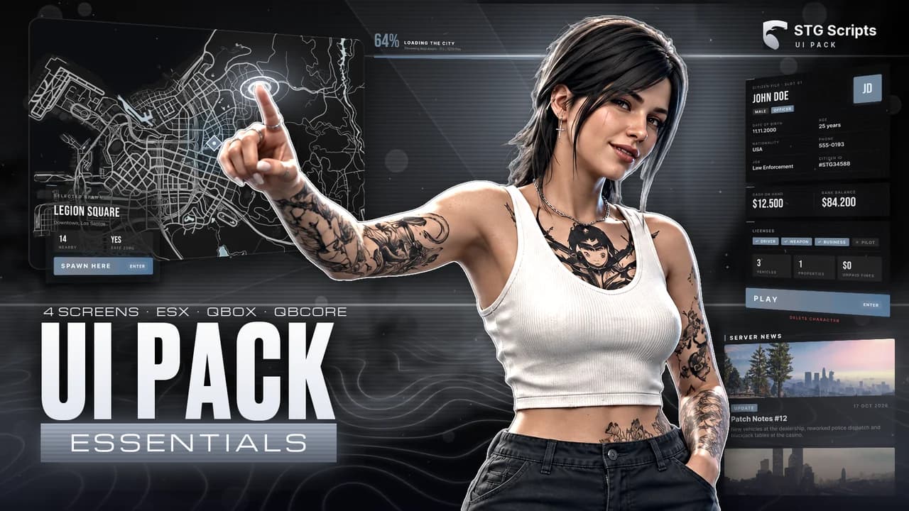 STG UI Pack Essentials cover