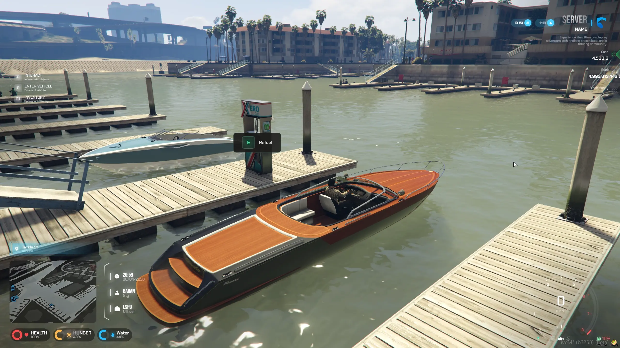 Marina Boat Fueling Docks