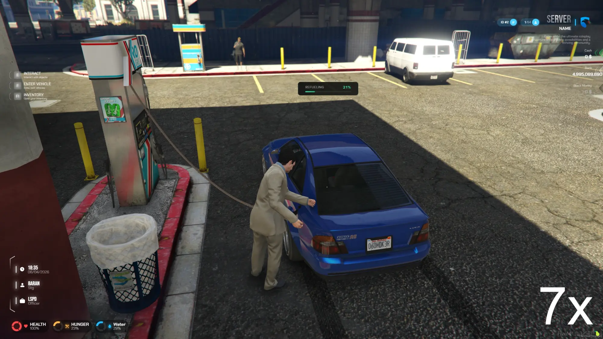 Living Gas Station Atmosphere