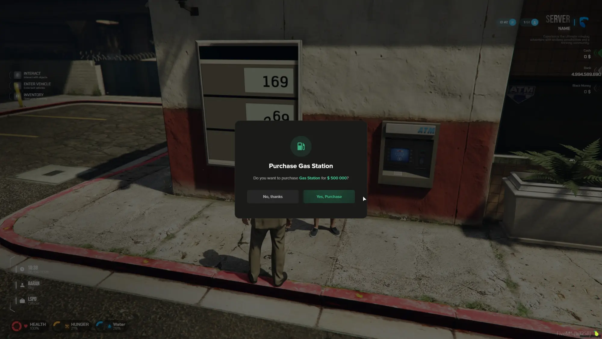 Buy & Run Real Gas Stations