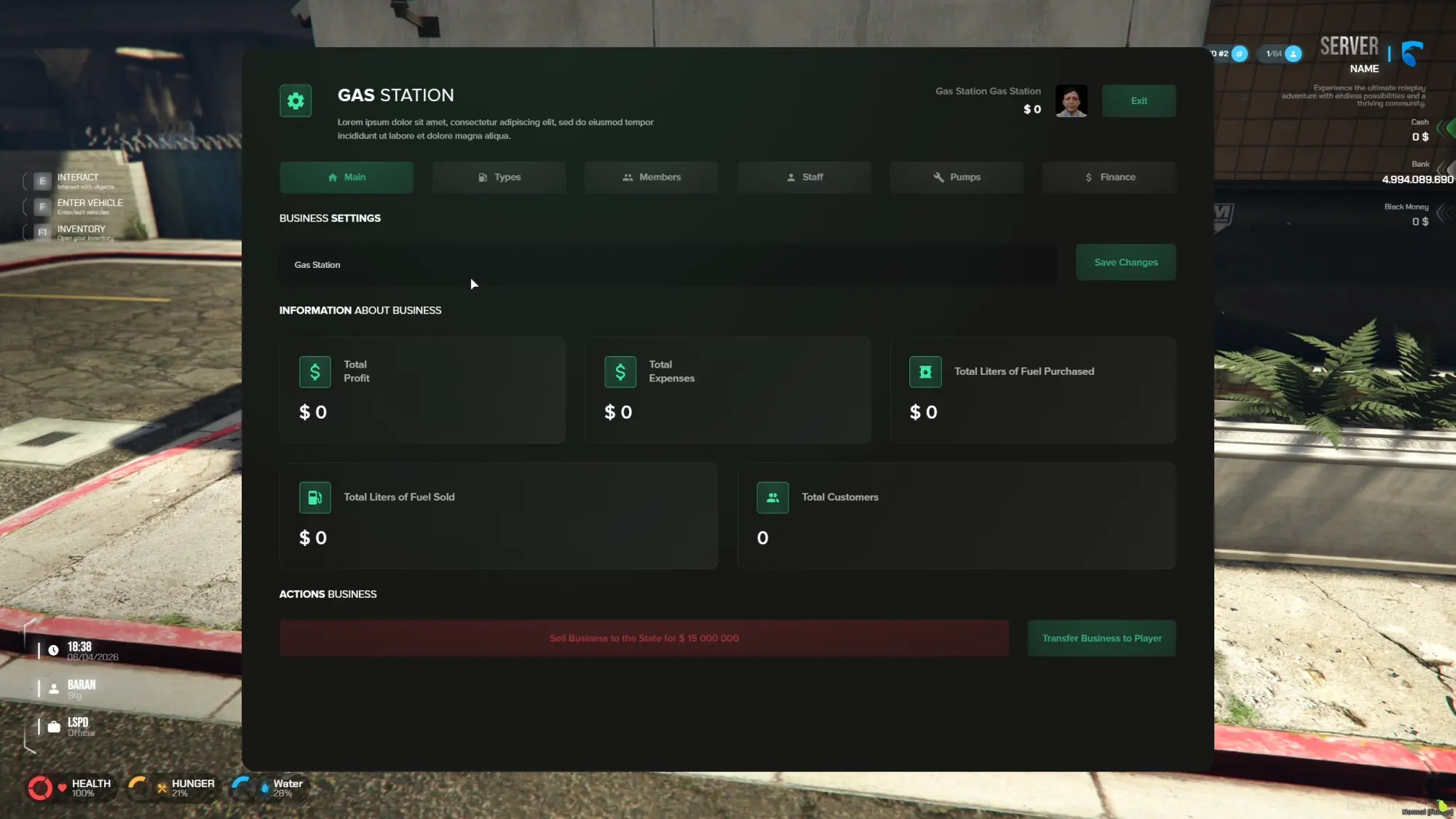 Powerful Business Dashboard