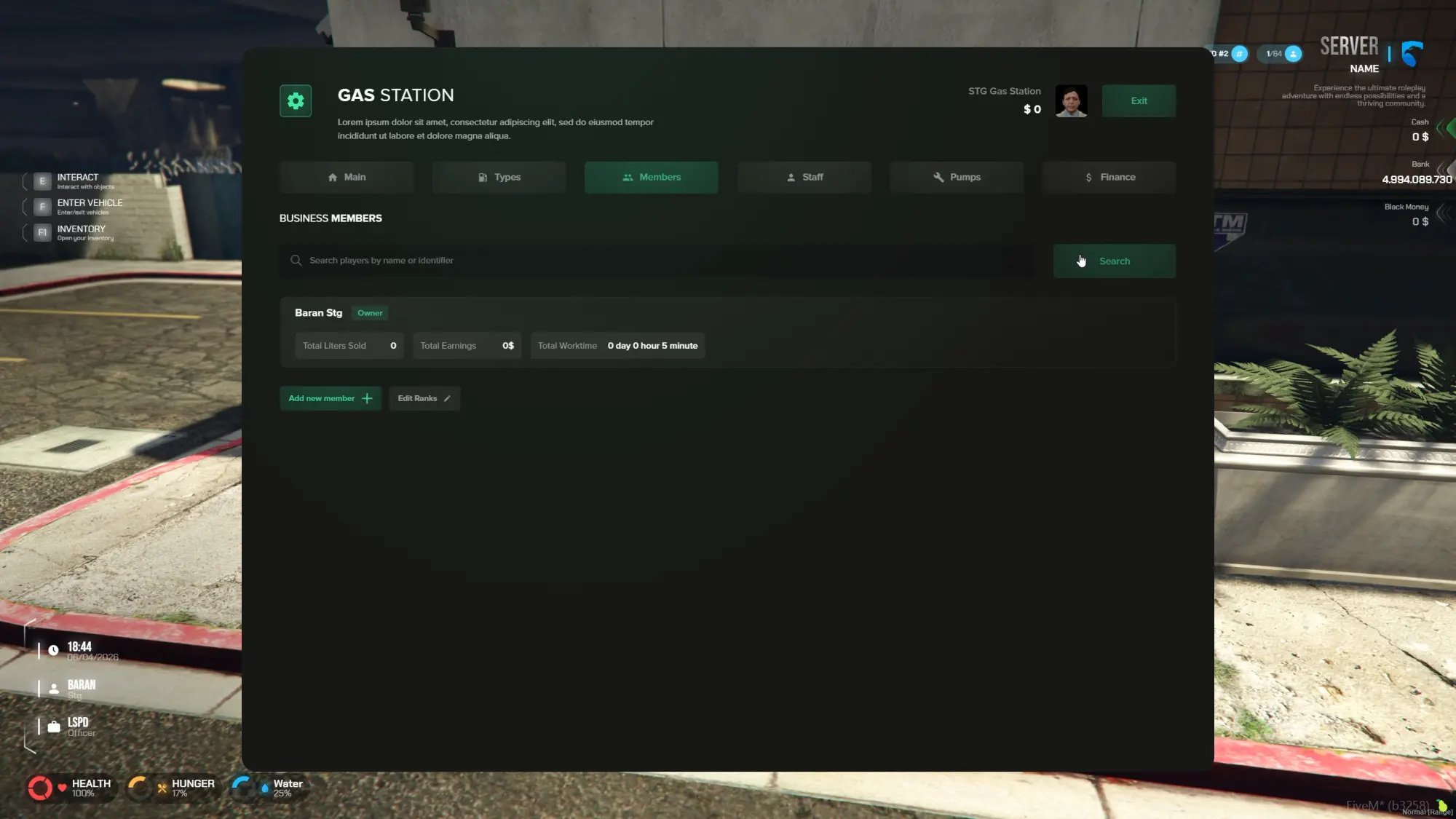Member Roles & Tracking