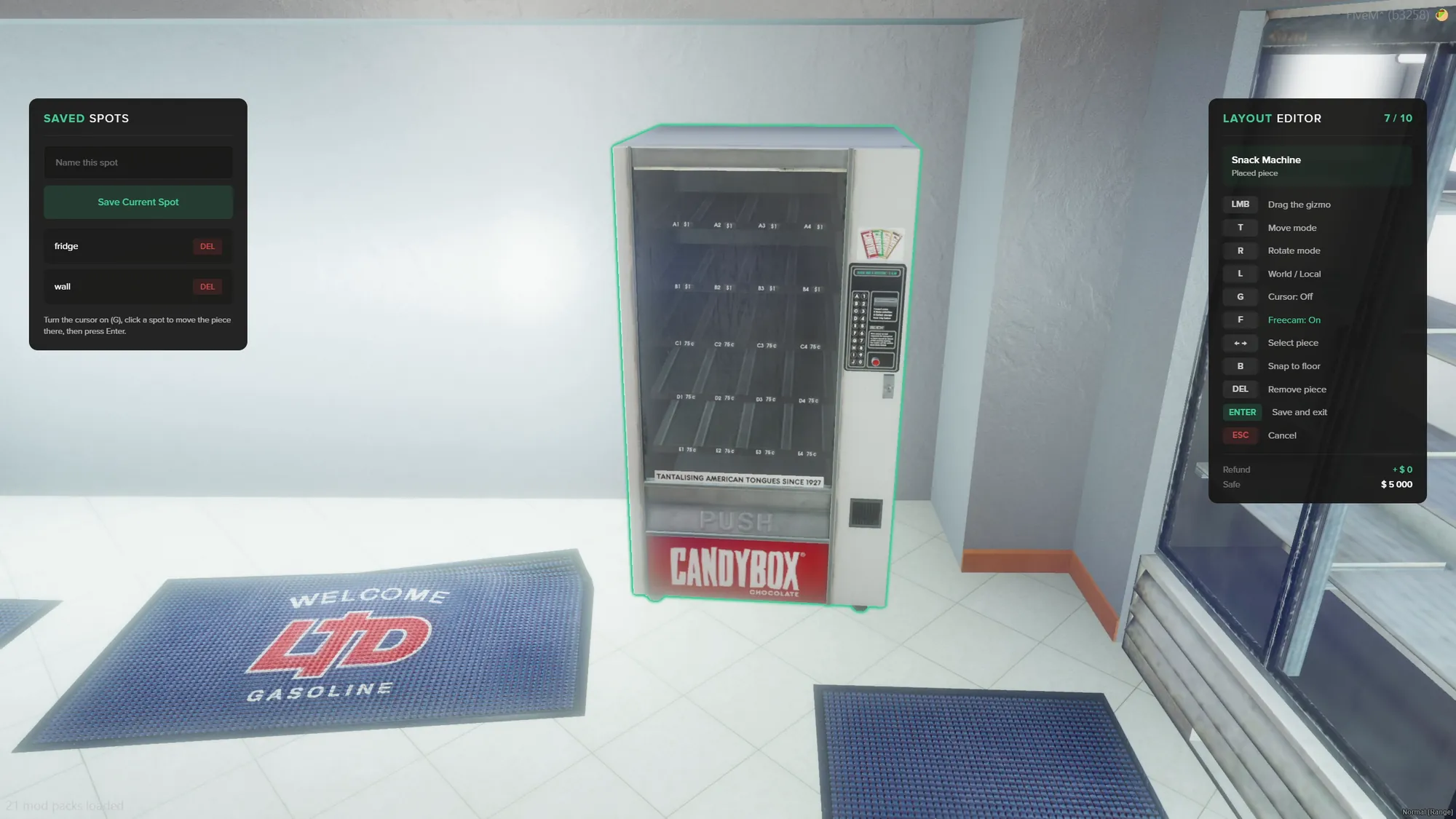 Snack And Soda Machines